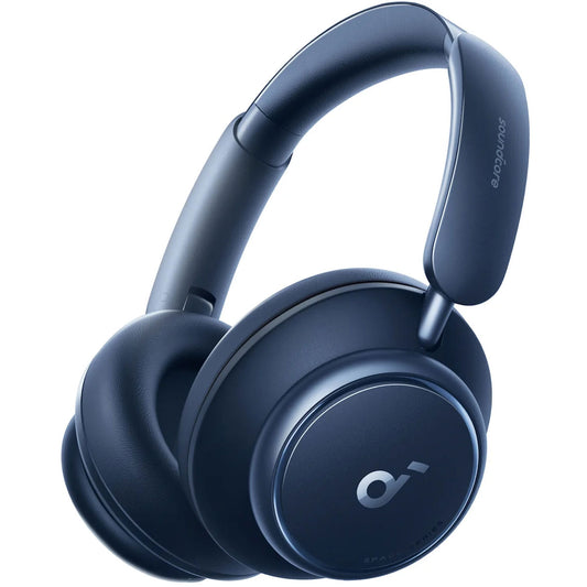 Zestaw głośnomówiący Bluetooth Anker SoundCore Space Q45, wielopunktowy, A2DP, ANC, niebieski A3040G31