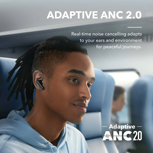 Zestaw słuchawkowy Bluetooth Anker SoundCore Liberty 4 NC, TWS, ANC, MultiPoint, Czarny, Odnowiony A3947G11