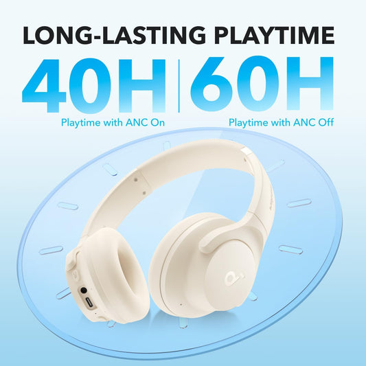 Handsfree Bluetooth Anker SoundCore Life Q20i, MultiPoint, A2DP, ANC, Biały A3004G21