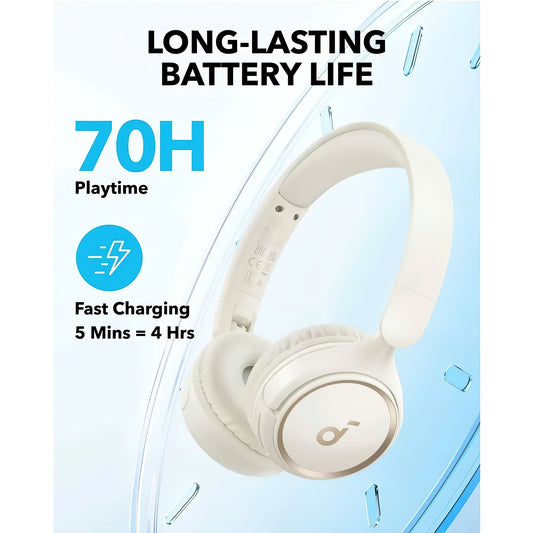 Handsfree Bluetooth Anker SoundCore H30i, Multipoint, A2DP, Biały A3012G21
