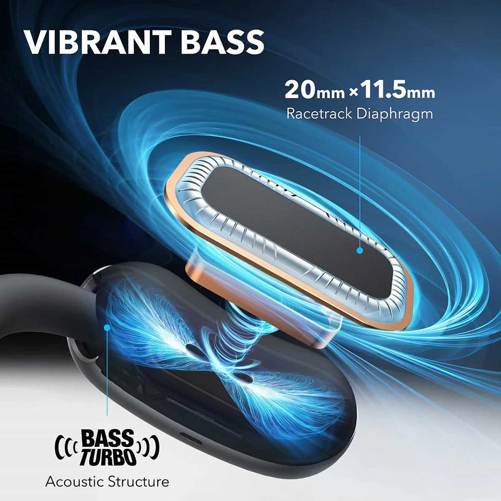 Handsfree Bluetooth Anker SoundCore AeroFit 2, TWS, Niebieski A3874G31