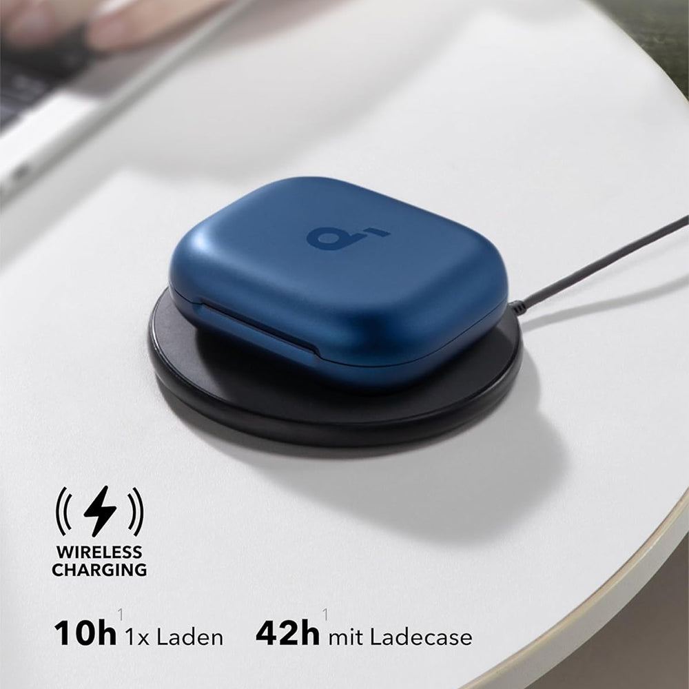 Handsfree Bluetooth Anker SoundCore AeroFit 2, TWS, Niebieski A3874G31