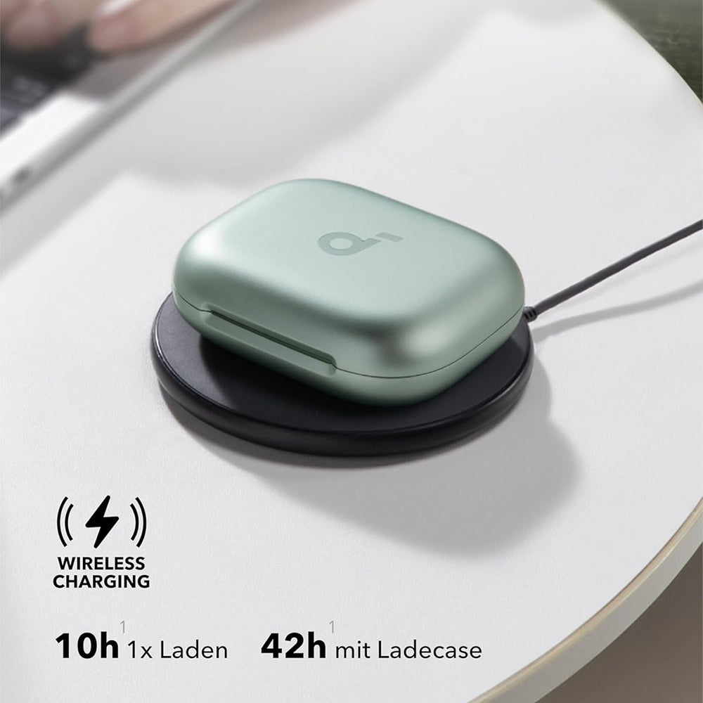 Handsfree Bluetooth Anker SoundCore AeroFit 2, TWS, Zielony A3874G61