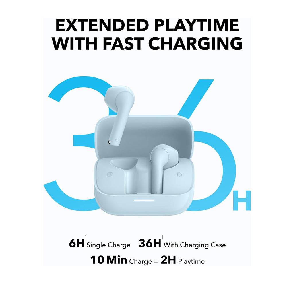 Handsfree Bluetooth Anker SoundCore K20i, TWS, Niebieski A3994G31