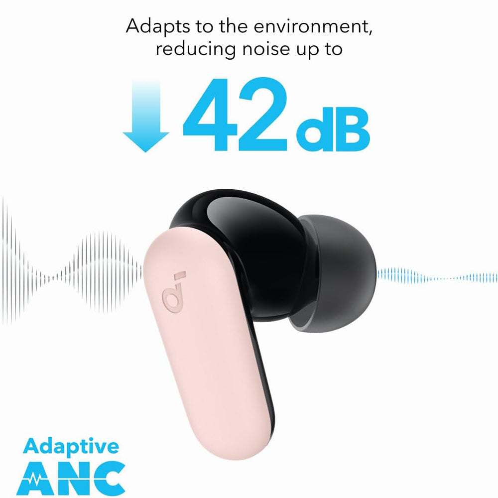 Handsfree Bluetooth Anker SoundCore P30i, TWS, Różowy A3959351