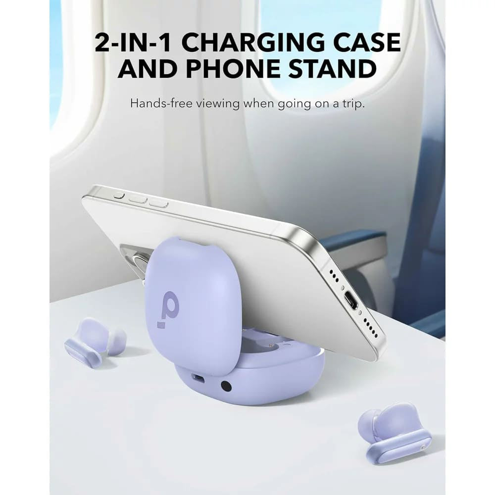 Handsfree Bluetooth Anker SoundCore P40i, TWS, ANC, Fioletowy A3955GQ1