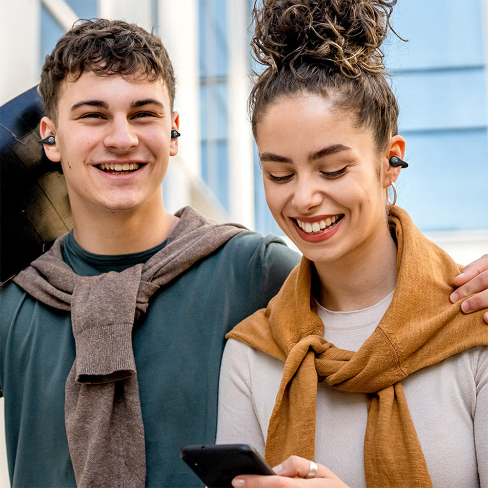 Handsfree Bluetooth Baseus Bass 15 Clip, TWS, Czarny A00079500113-00