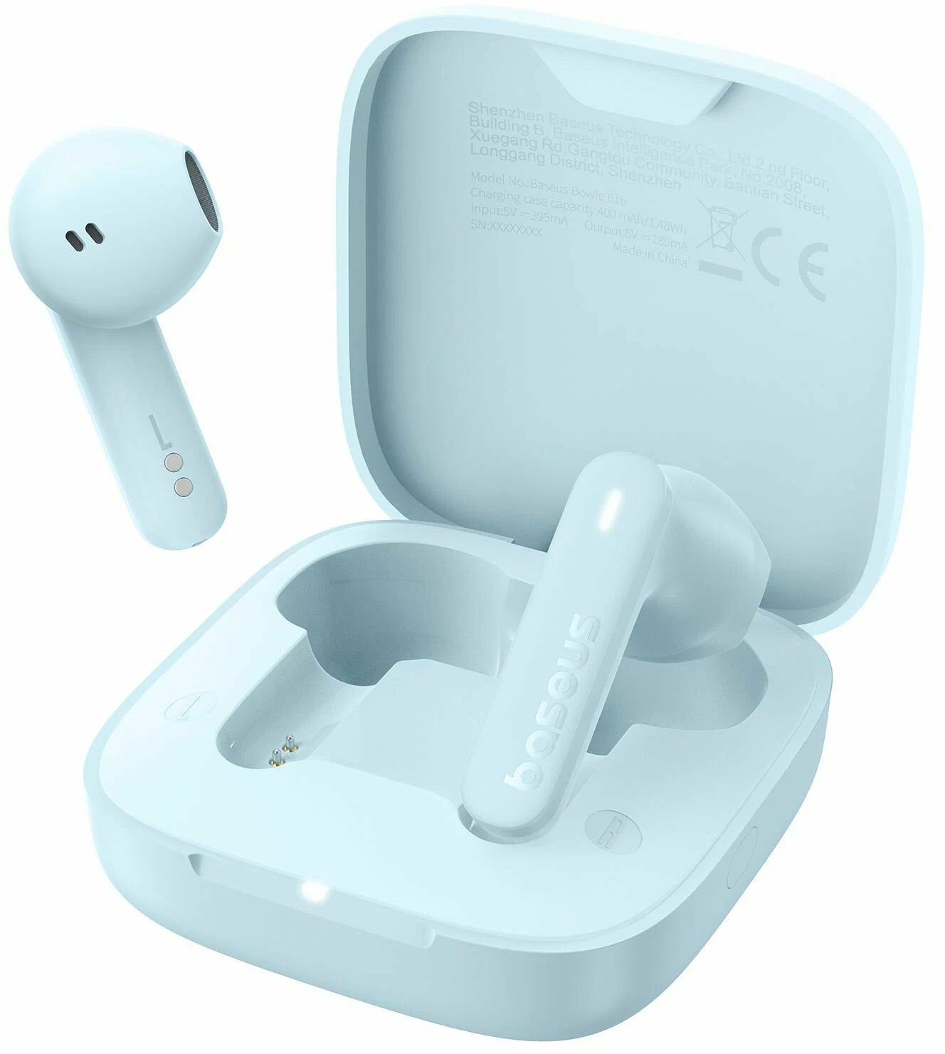 Handsfree Bluetooth Baseus Bowie E16, TWS, Niebieski A00061900313-01