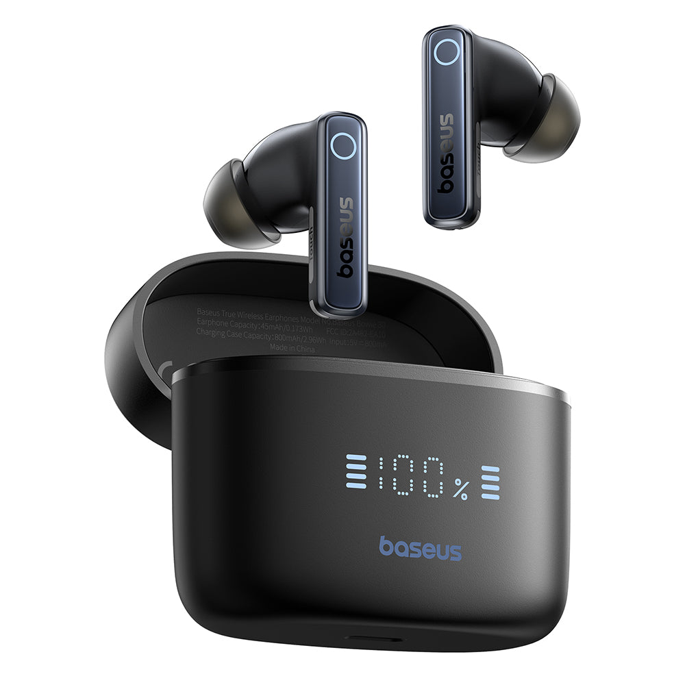 Handsfree Bluetooth Baseus Bowie 30, TWS, Czarny A00073100126-00