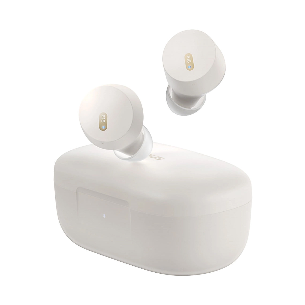 Zestaw słuchawkowy Bluetooth Baseus Bowie E18, TWS, biały A00023800223-00