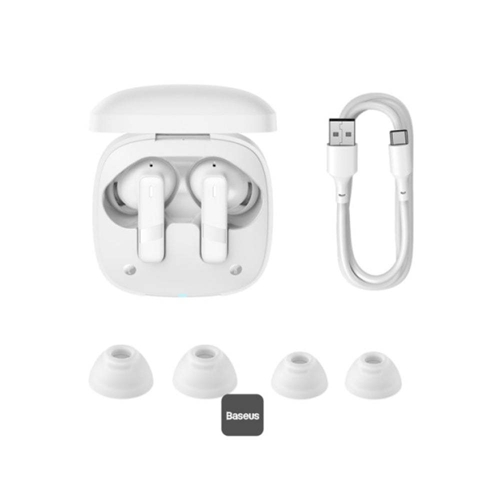 Handsfree Bluetooth Baseus Bowie E20, TWS, Biały A00069700223-00
