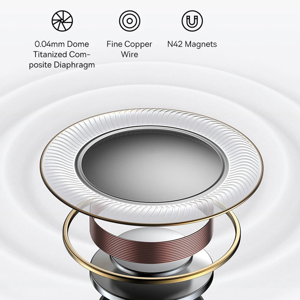 Handsfree Bluetooth Baseus Bowie M2, TWS, Biały A00024000221-Z1