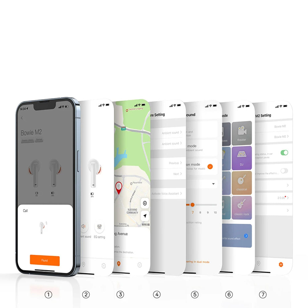 Handsfree Bluetooth Baseus Bowie M2, TWS, Biały A00024000221-Z1