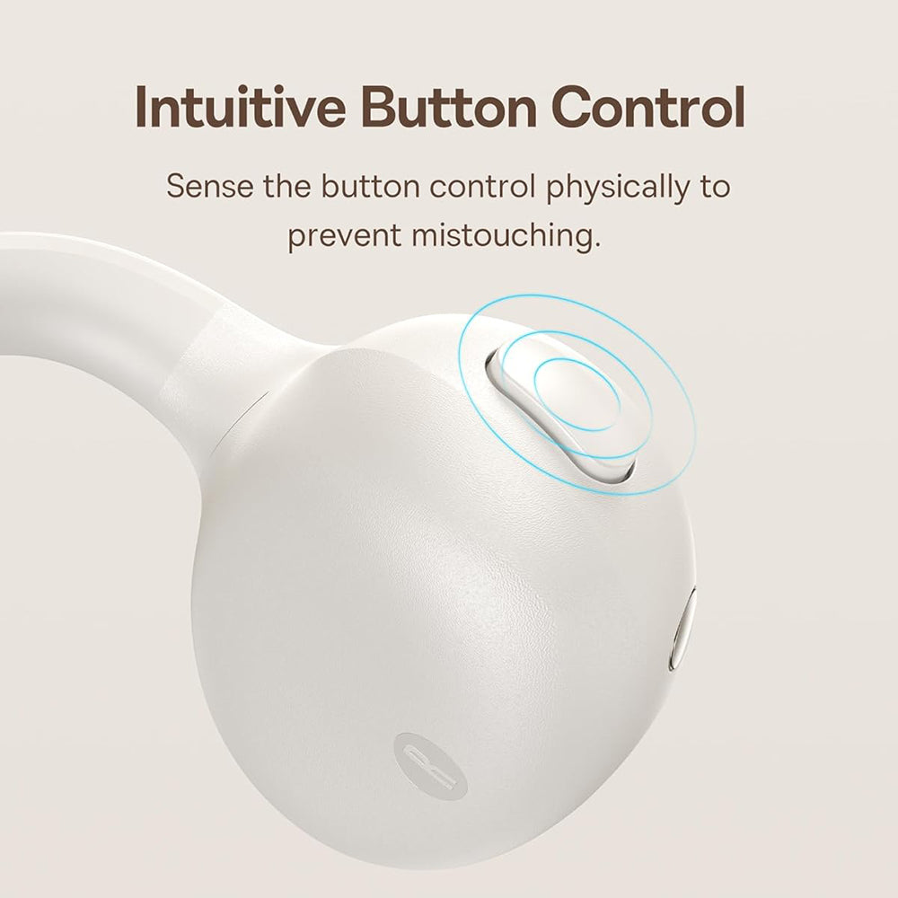 Handsfree Bluetooth Baseus Bowie MC1, TWS, Biały A00083501226-00