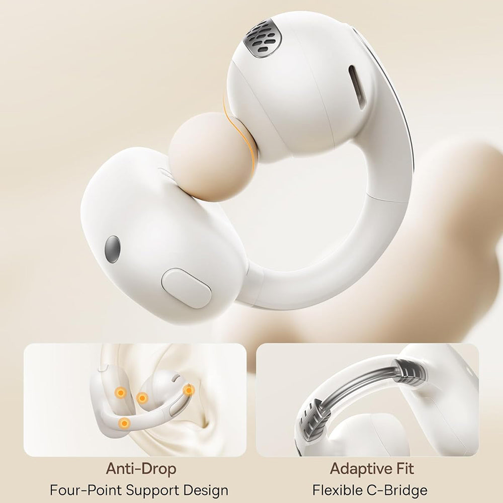 Handsfree Bluetooth Baseus Bowie MC1, TWS, Biały A00083501226-00