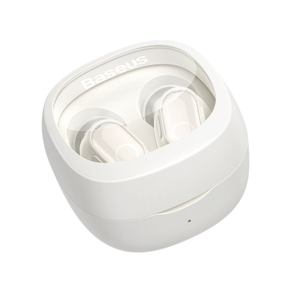 Handsfree Bluetooth Baseus Bowie WM02, TWS, Biały NGTW370202