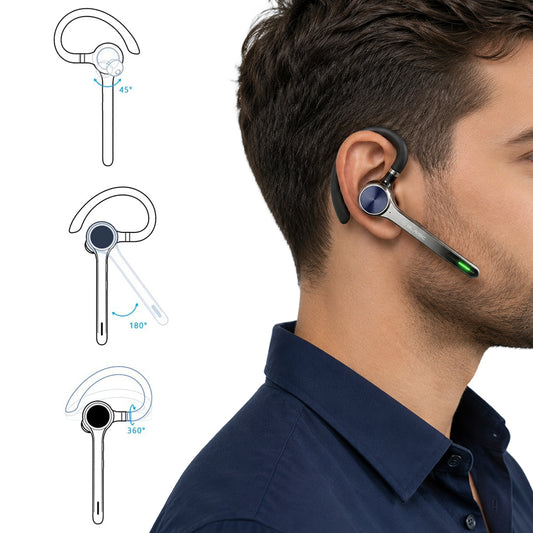 Zestaw głośnomówiący Bluetooth Blavec Talk 1, MultiPoint, A2DP, czarny