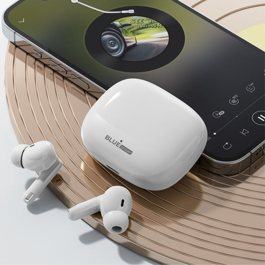 Handsfree Bluetooth Bluetooth Blue Power BPX34, TWS, White