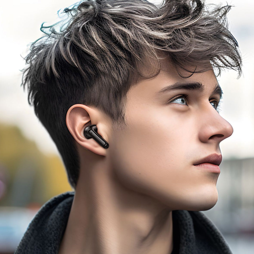 Słuchawki Bluetooth Borofone FQ1 Shine, TWS, Czarne