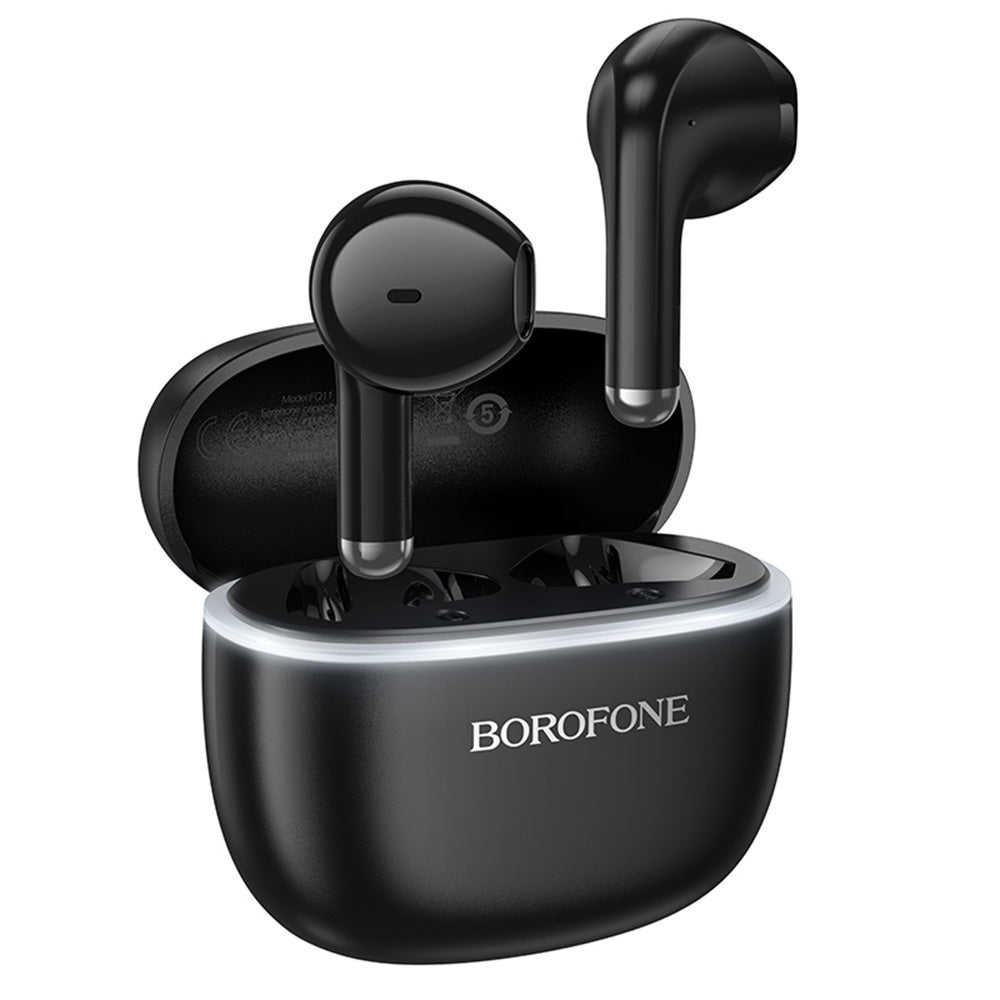 Handsfree Bluetooth Borofone FQ11 Sound, TWS, Czarny