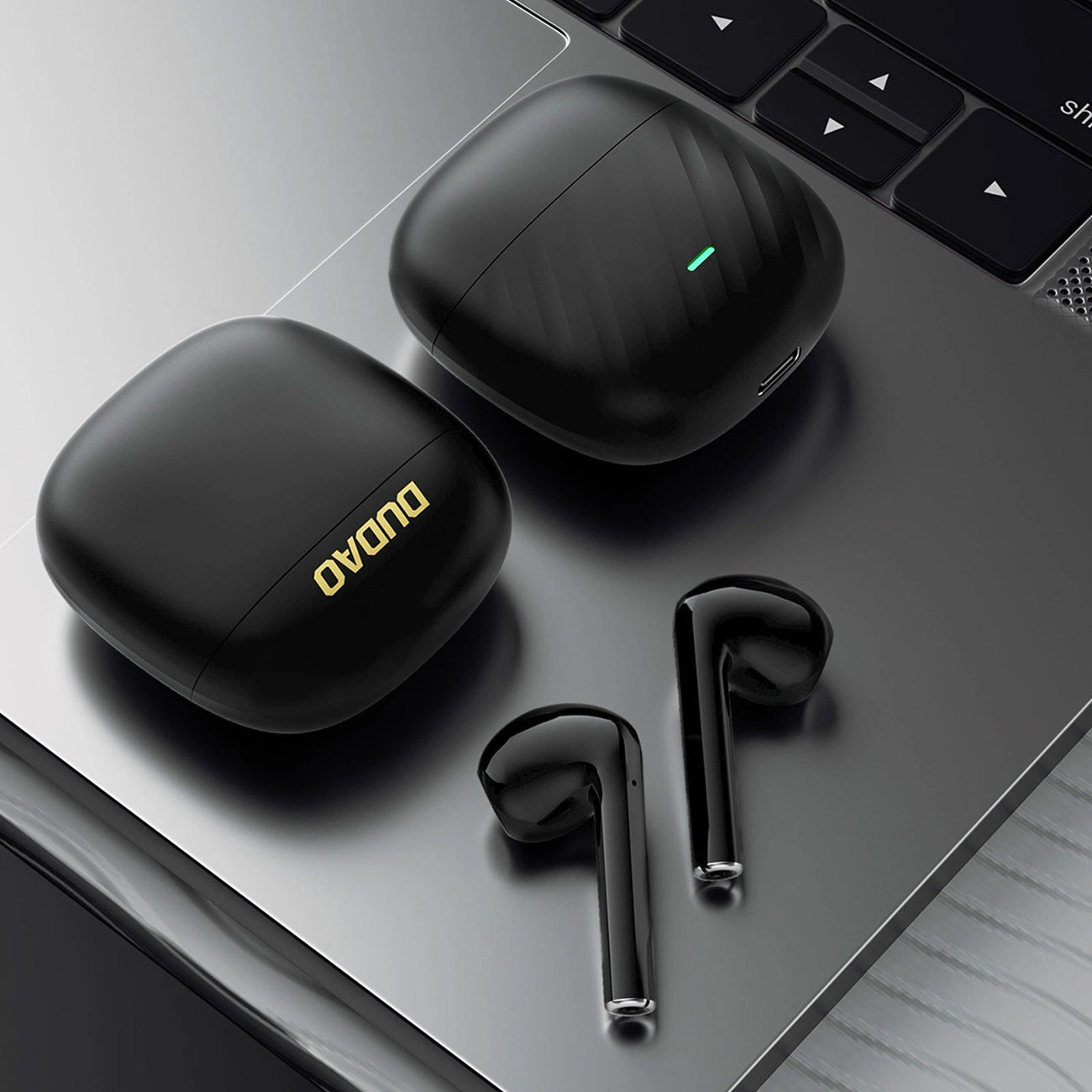 Handsfree Bluetooth Dudao U14+, TWS, Czarny