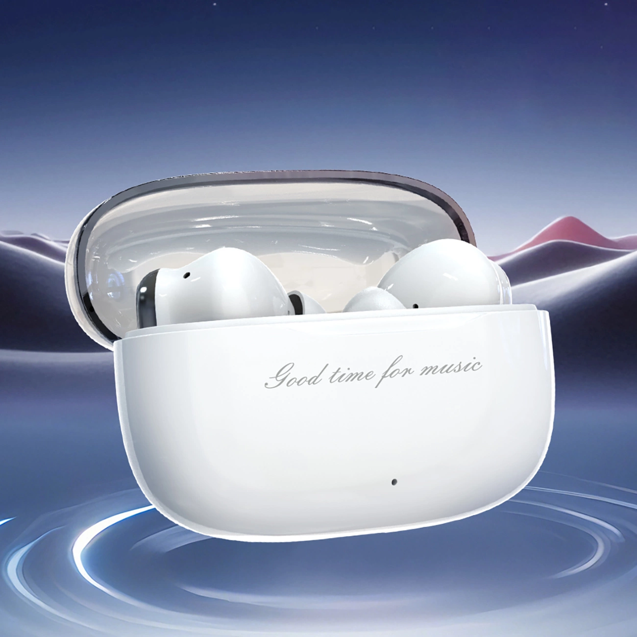 Handsfree Bluetooth Dudao U8 Pro, TWS, Biały