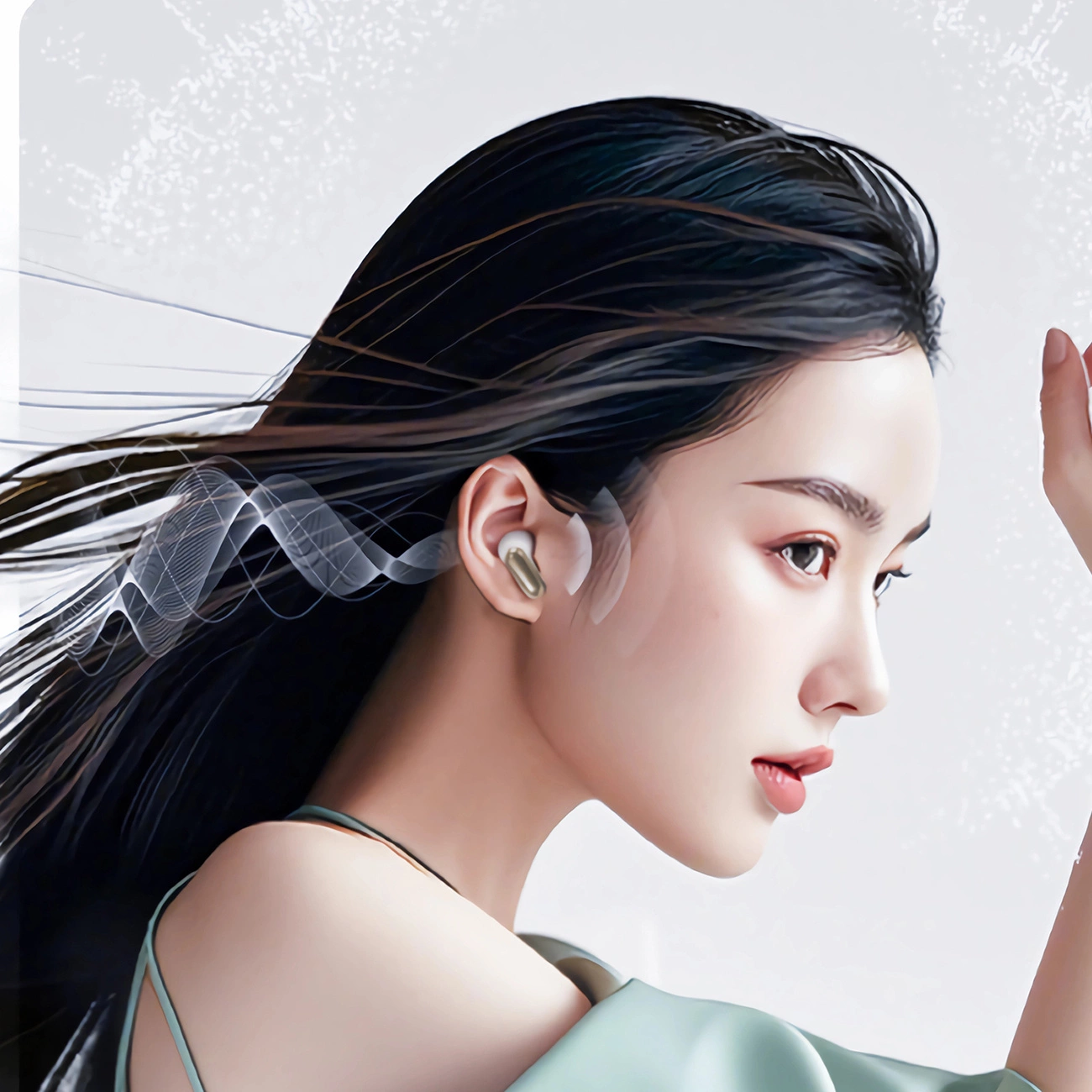 Handsfree Bluetooth Dudao U8 Pro, TWS, Biały