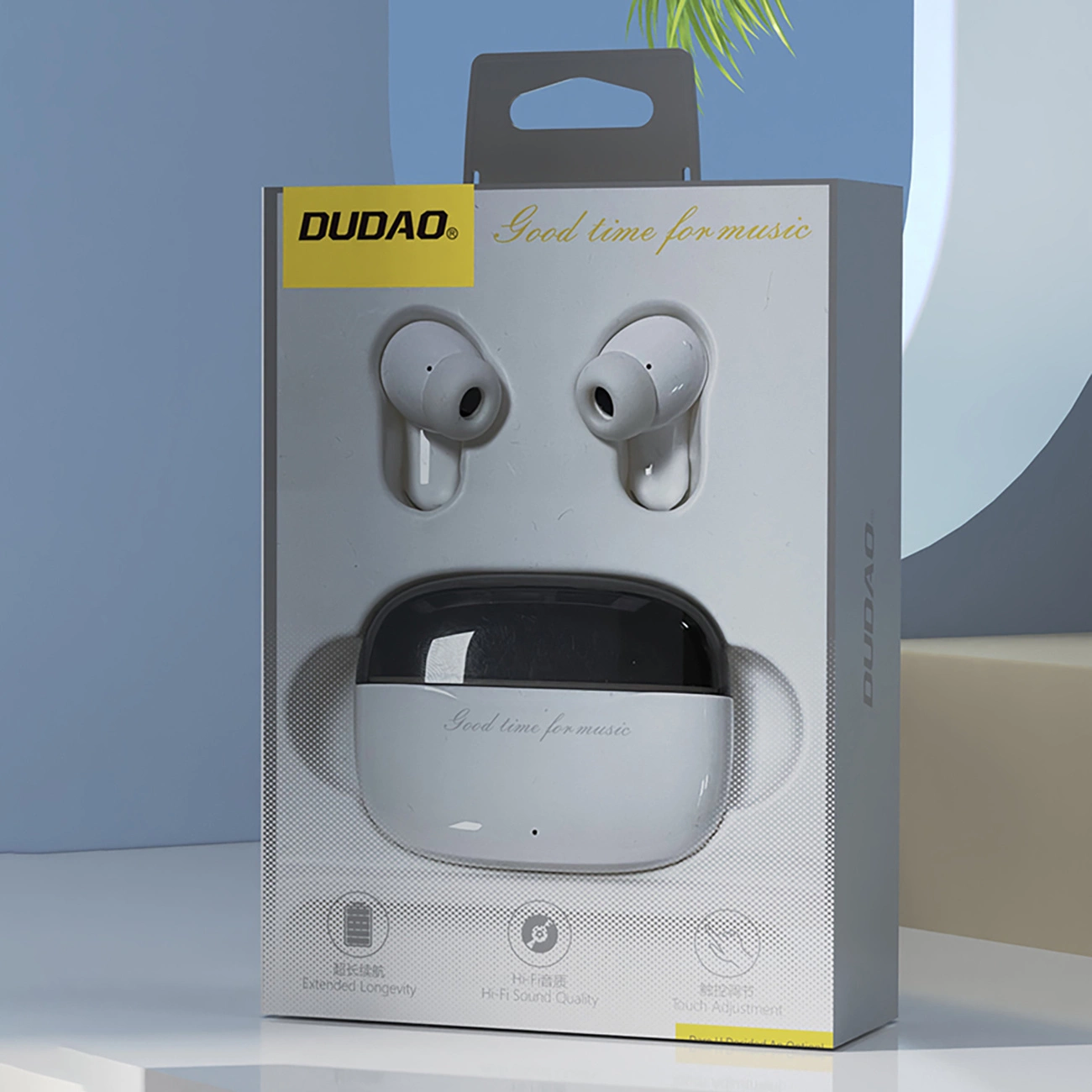Handsfree Bluetooth Dudao U8 Pro, TWS, Biały