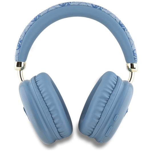 Handsfree Bluetooth Guess 4G Gold Triangle Logo, A2DP, Niebieski