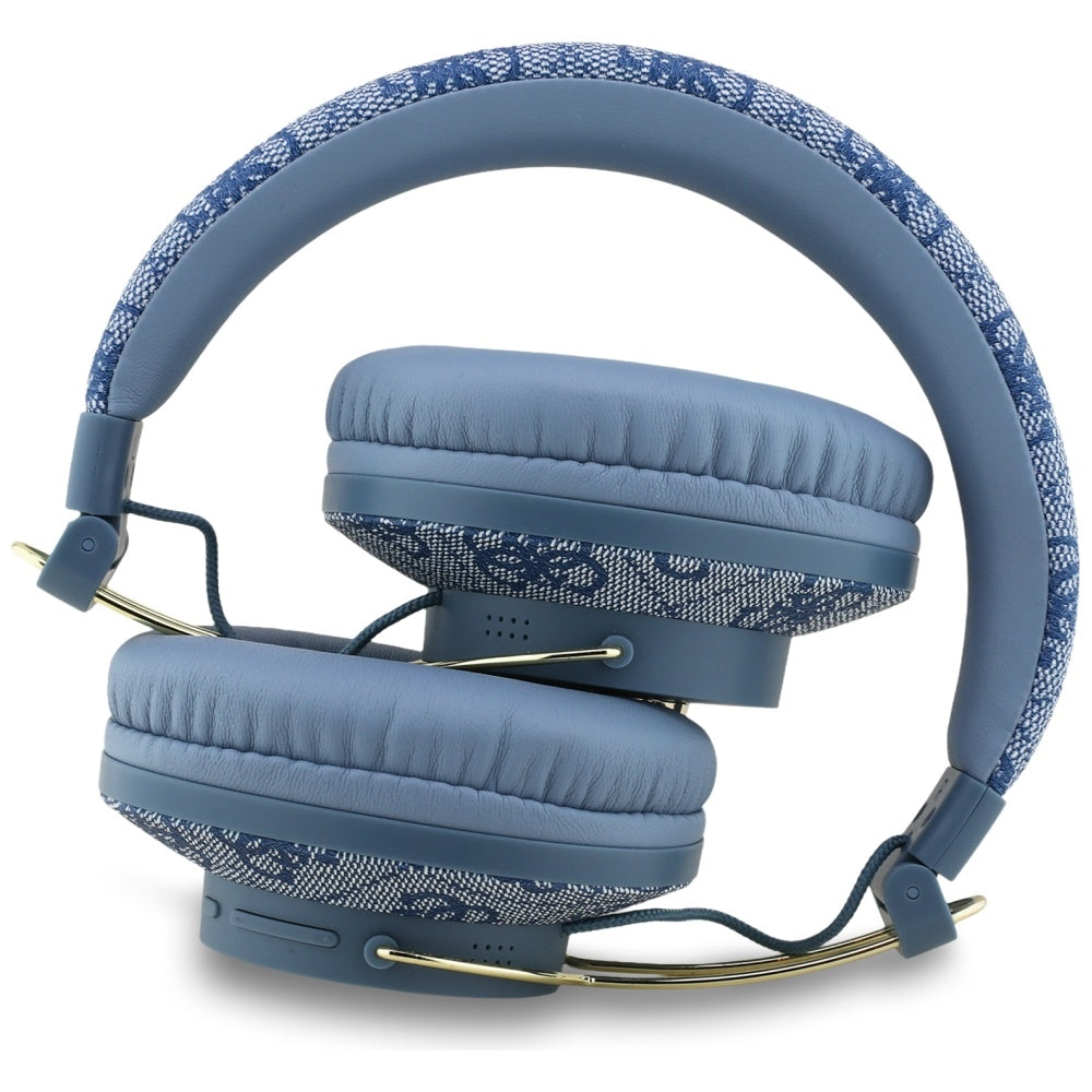 Handsfree Bluetooth Guess 4G Metal Logo, A2DP, Niebieski