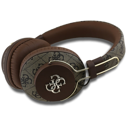 Handsfree Bluetooth Guess 4G Metal Logo, A2DP, Brązowy