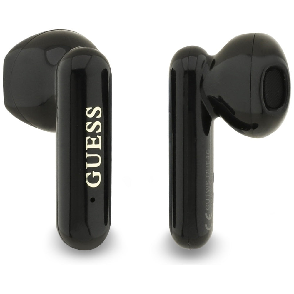 Handsfree Bluetooth Guess 4G Metal Logo, TWS, Czarny
