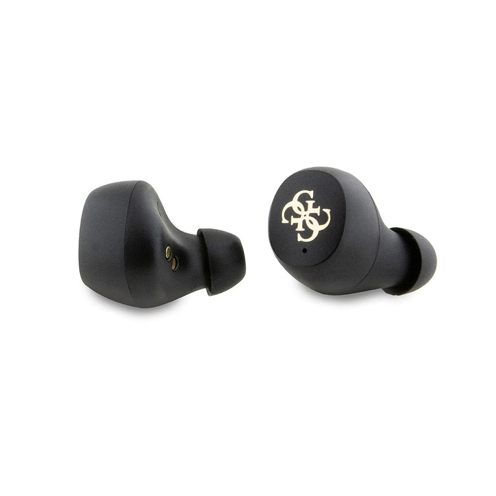 Handsfree Bluetooth Guess 4G Metal, TWS, Niebieski
