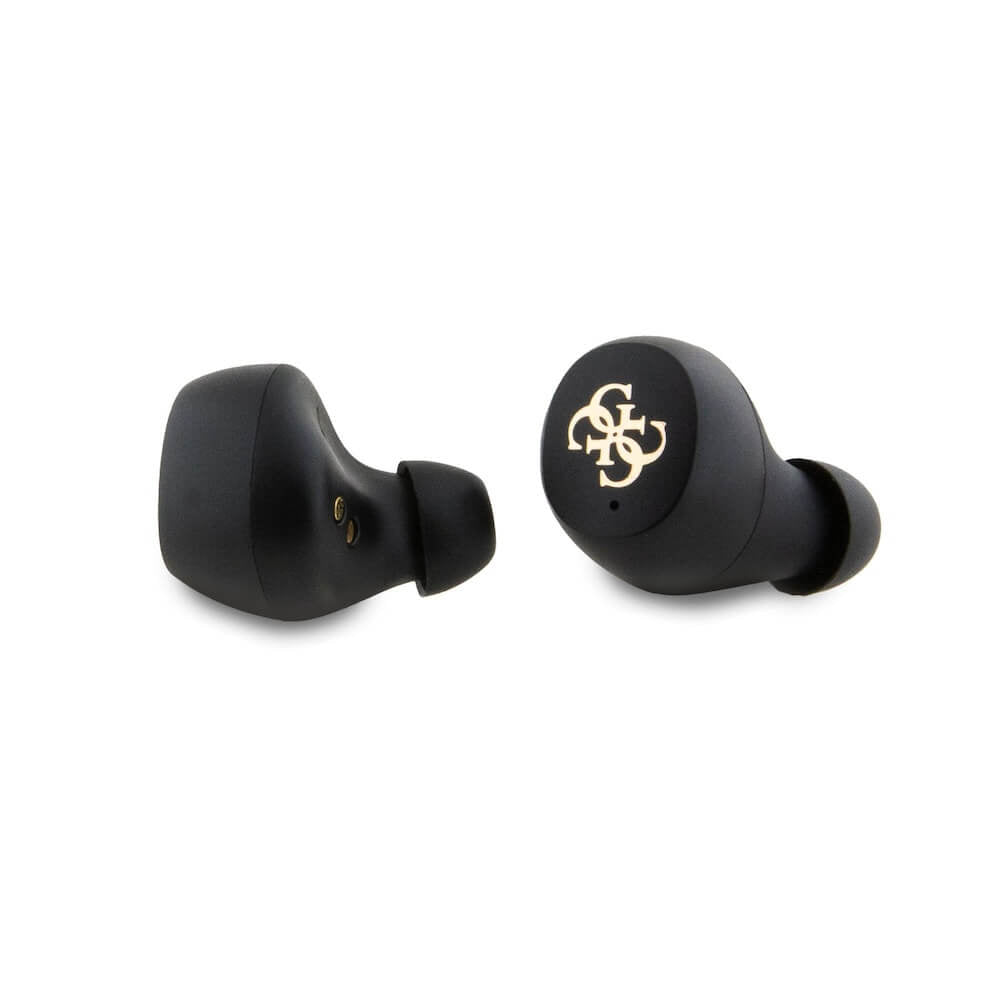 Handsfree Bluetooth Guess 4G Metal, TWS, Czarny