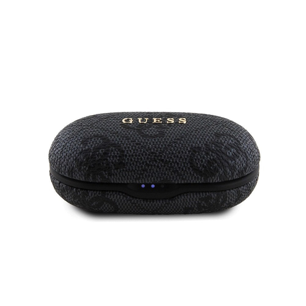 Handsfree Bluetooth Guess 4G Metal, TWS, Czarny