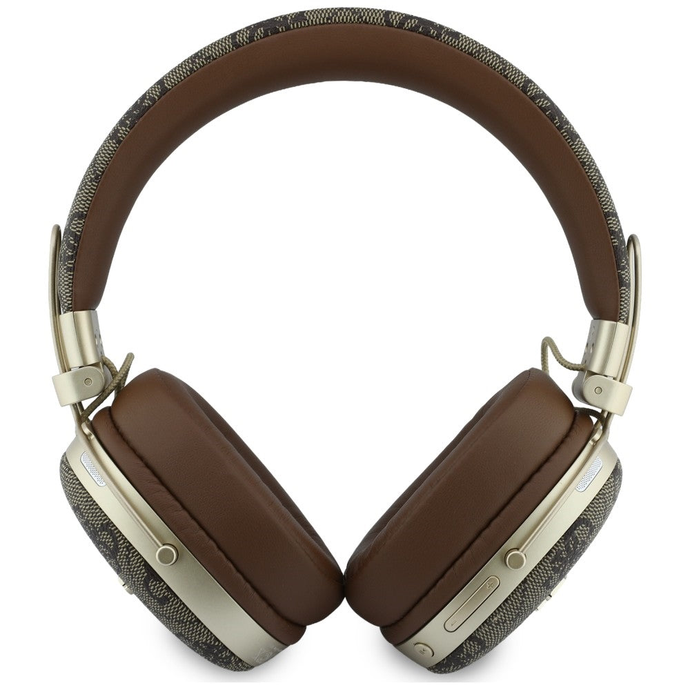 Handsfree Bluetooth Guess Metal 4G Script Logo, A2DP, Brązowy