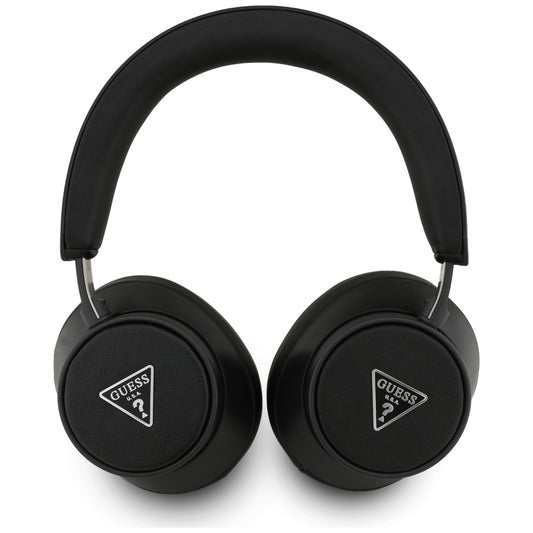 Handsfree Bluetooth Guess Saffiano Triangle Logo, A2DP, Czarny