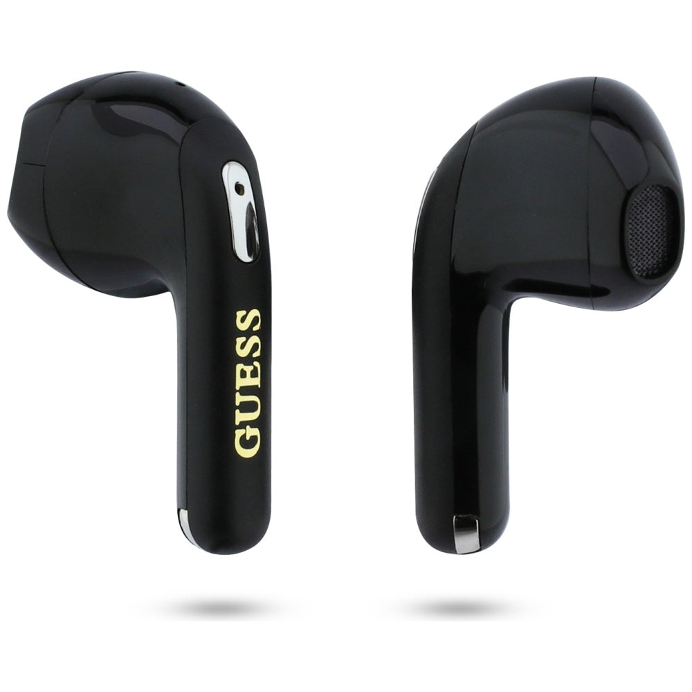 Handsfree Bluetooth Guess Script Print, TWS, Czarny