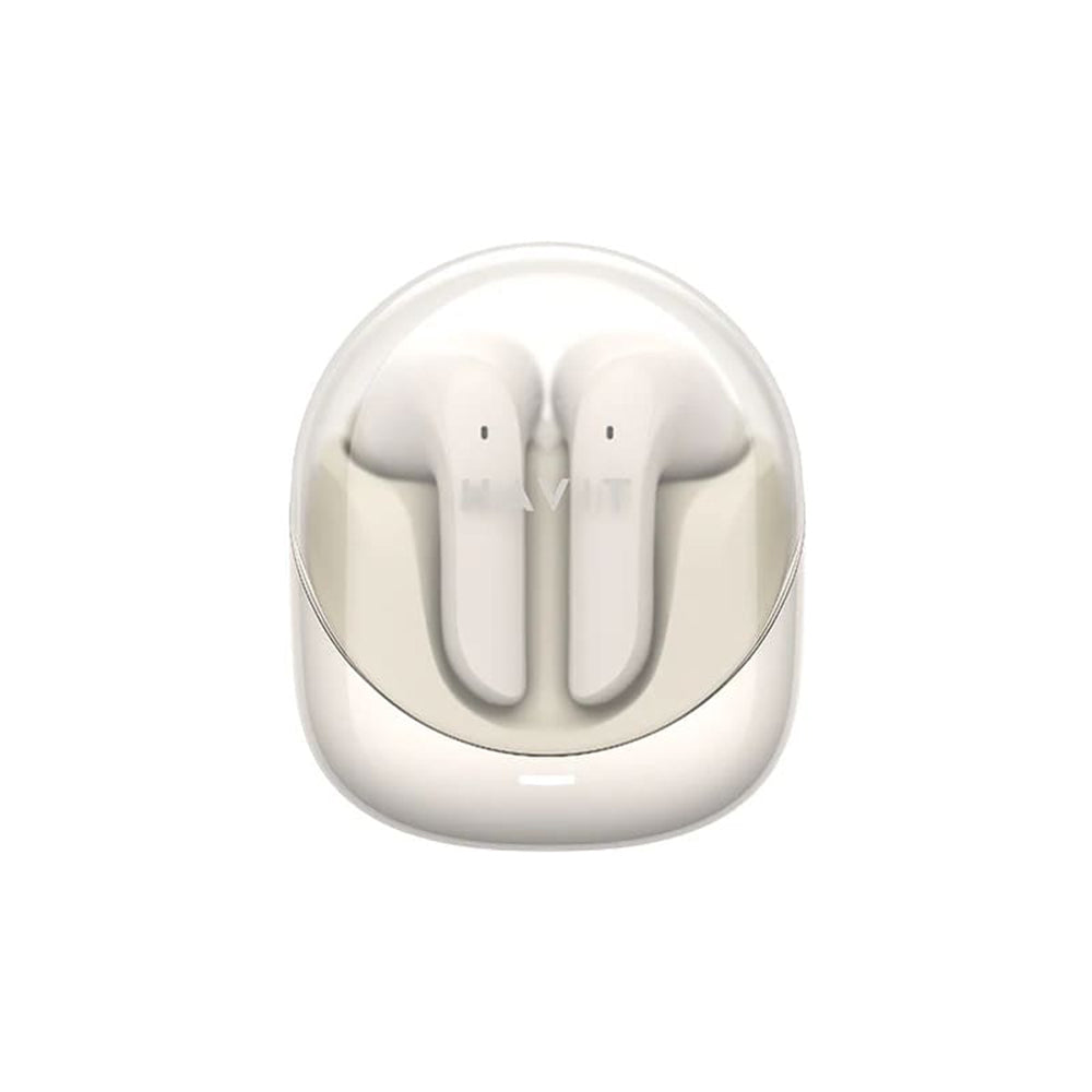 Handsfree Bluetooth HAVIT Modern Buds TW974, TWS, Beżowy