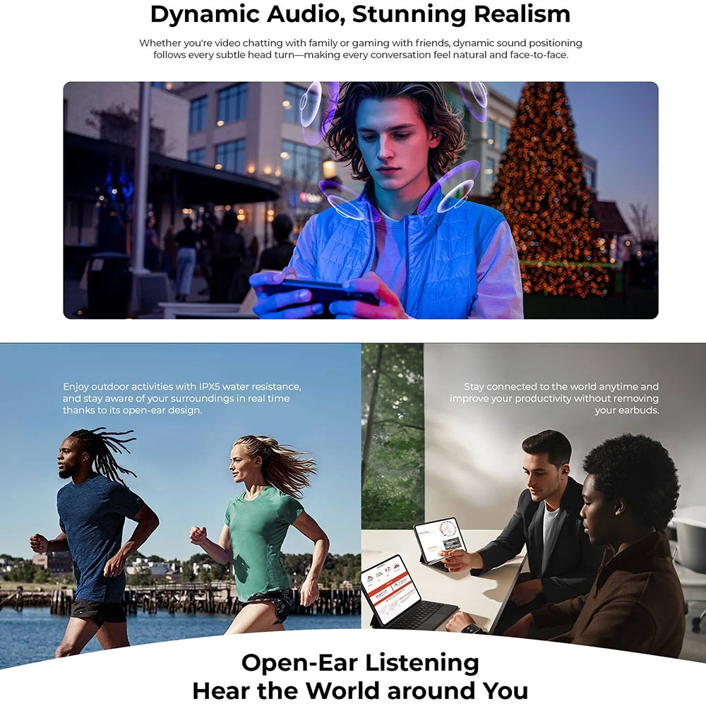 Handsfree Bluetooth HAVIT OWS916 Lite, TWS, Czarny