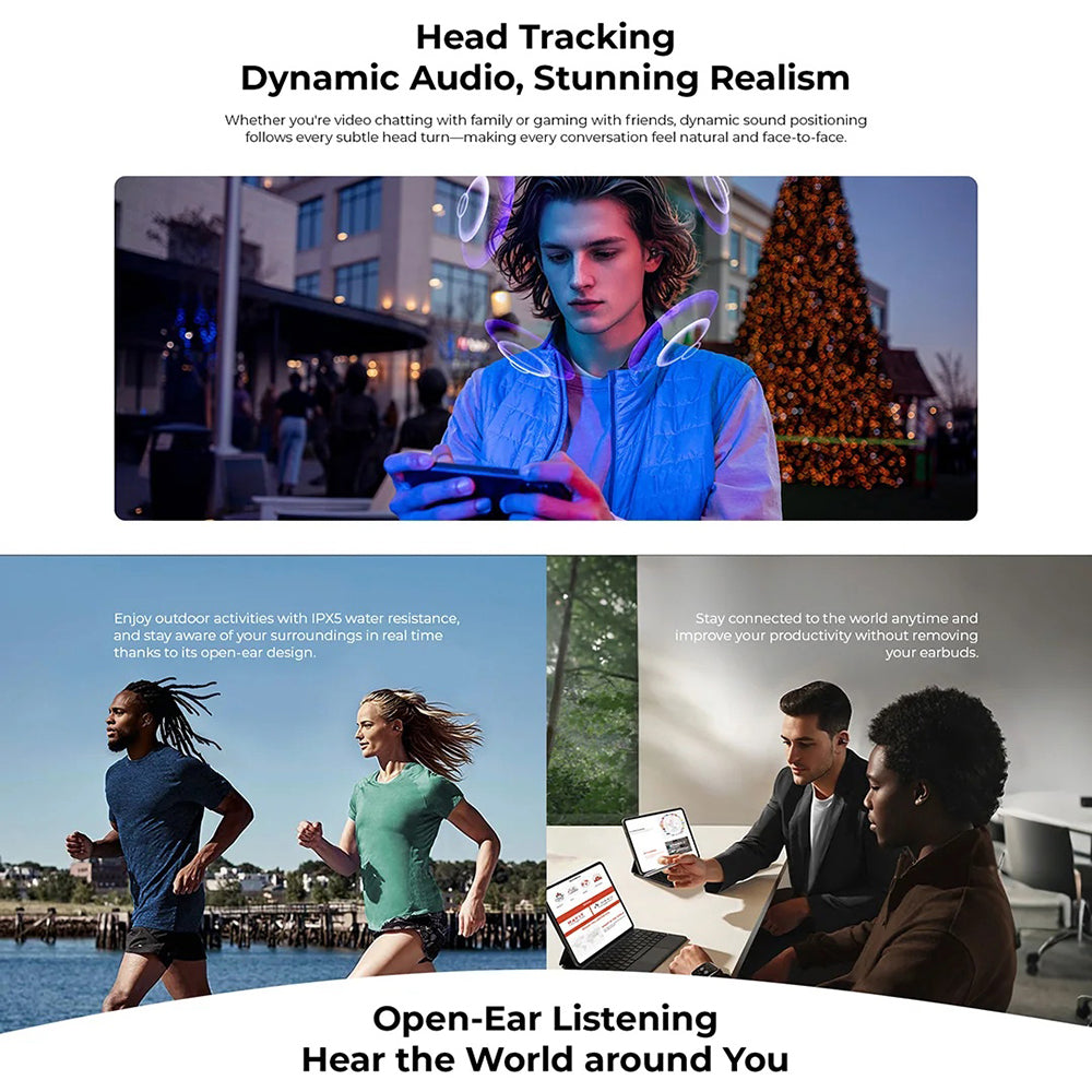 Handsfree Bluetooth HAVIT OWS916, TWS, Czarny