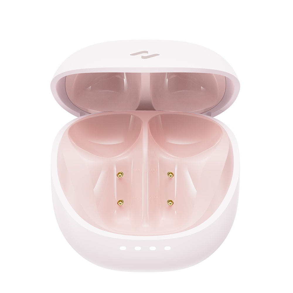 Handsfree Bluetooth HAVIT TW931, TWS, Różowy