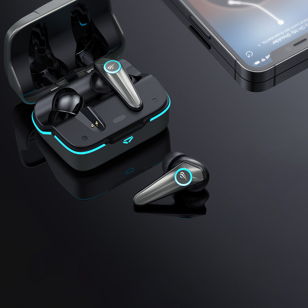 Handsfree Bluetooth HAVIT TW952 PRO RGB, TWS, Czarny