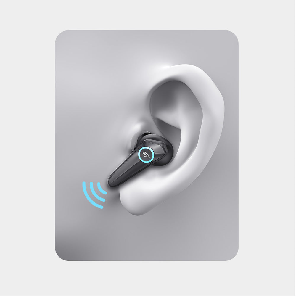 Handsfree Bluetooth HAVIT TW952 PRO RGB, TWS, Czarny