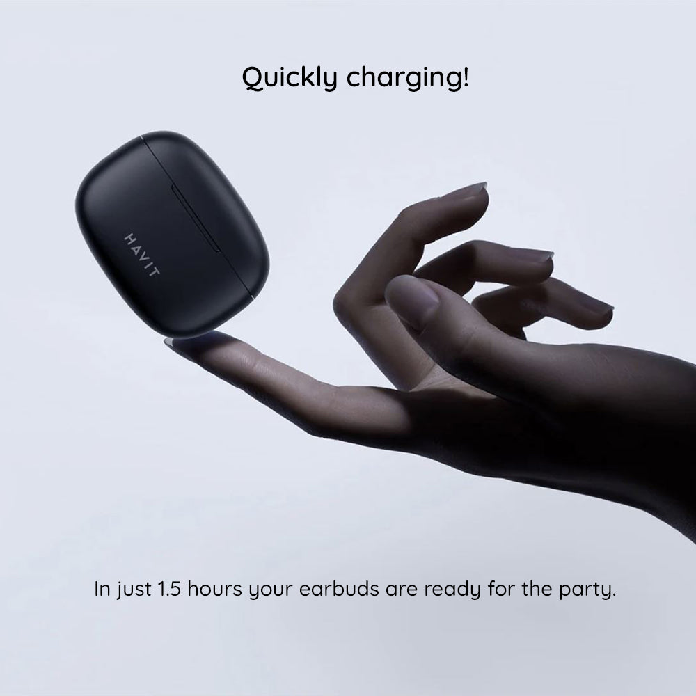 Handsfree Bluetooth HAVIT TW967 Pro, TWS, Czarny