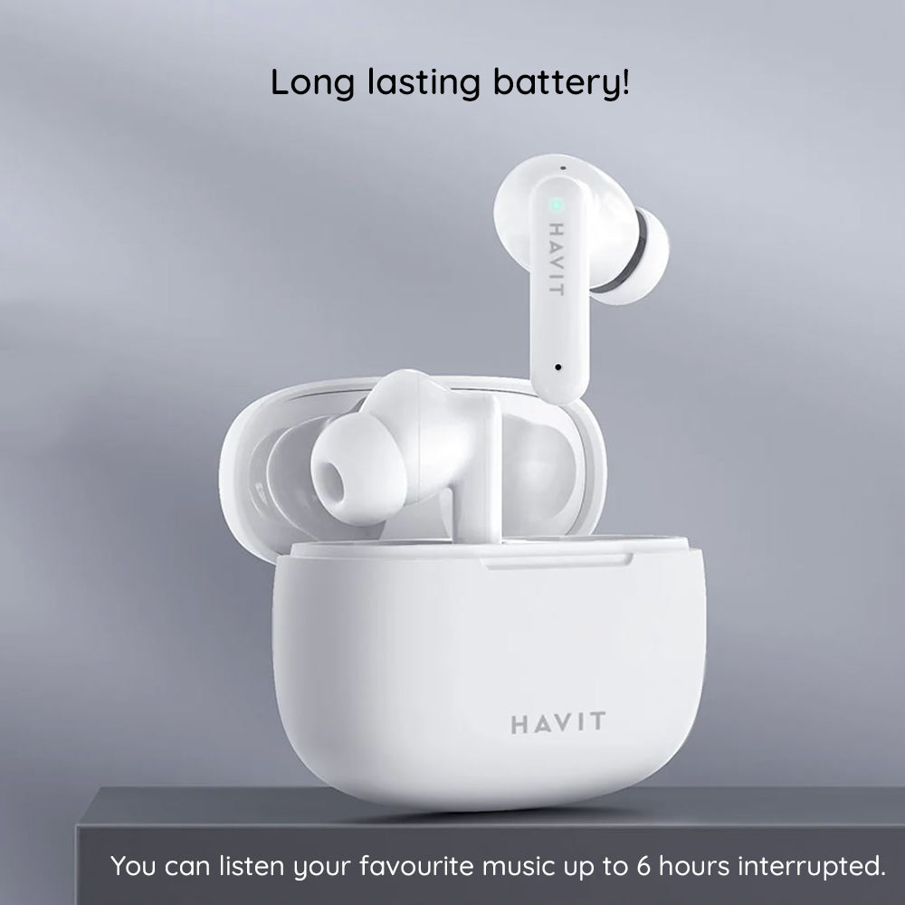 Handsfree Bluetooth HAVIT TW967 Pro, TWS, Różowy