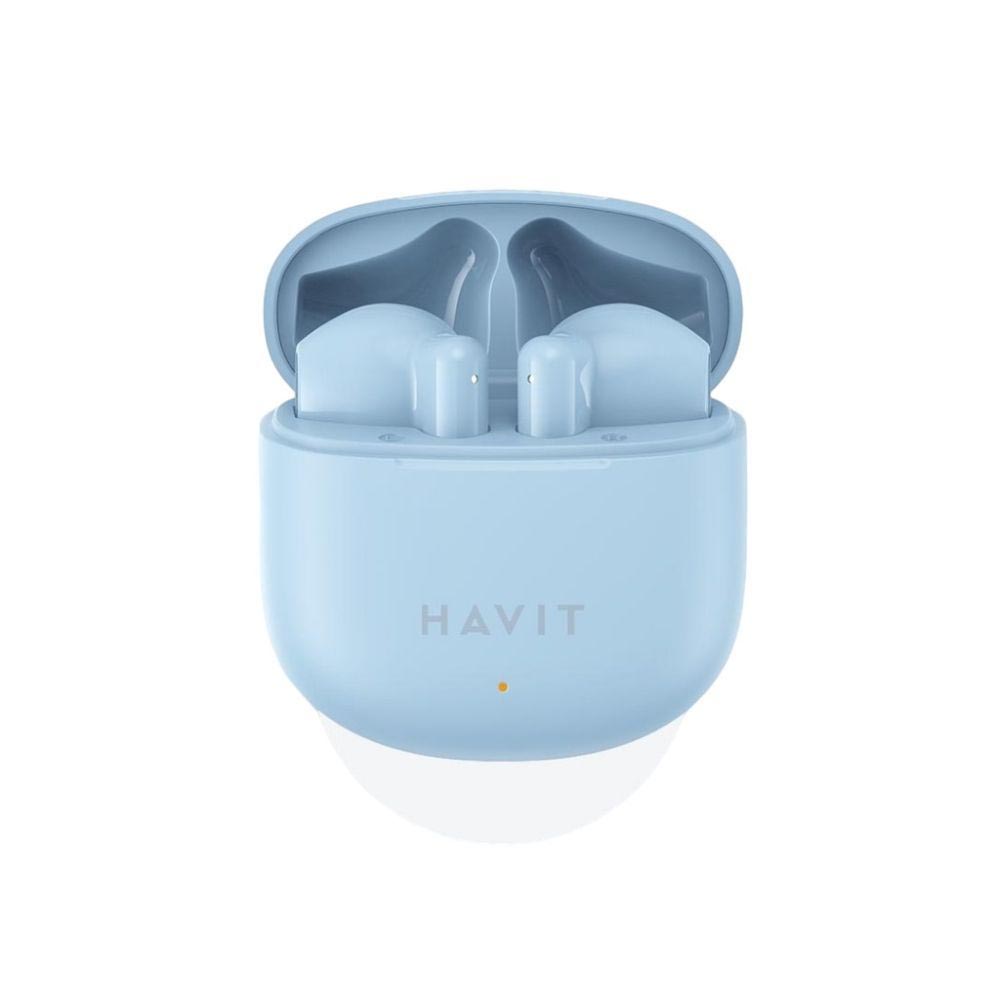 Handsfree Bluetooth HAVIT TW976, TWS, Niebieski