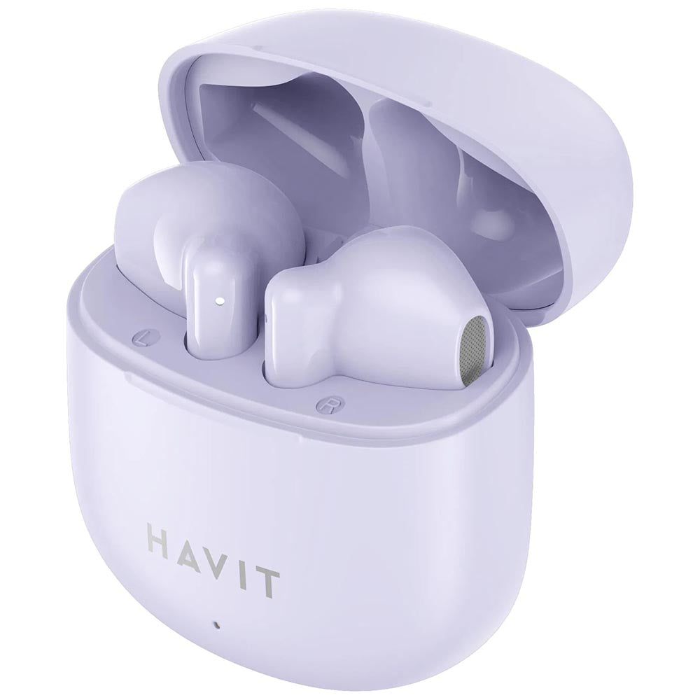 Handsfree Bluetooth HAVIT TW976, TWS, Fioletowy