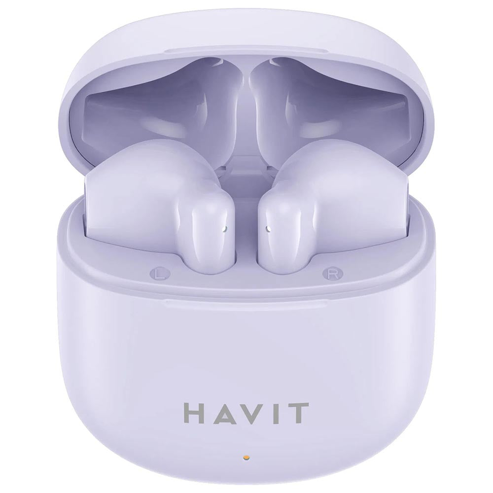 Handsfree Bluetooth HAVIT TW976, TWS, Fioletowy