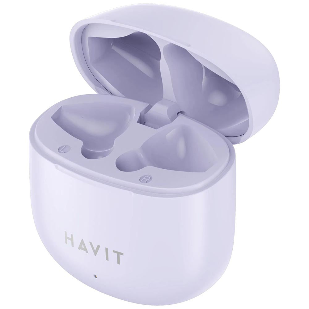 Handsfree Bluetooth HAVIT TW976, TWS, Fioletowy